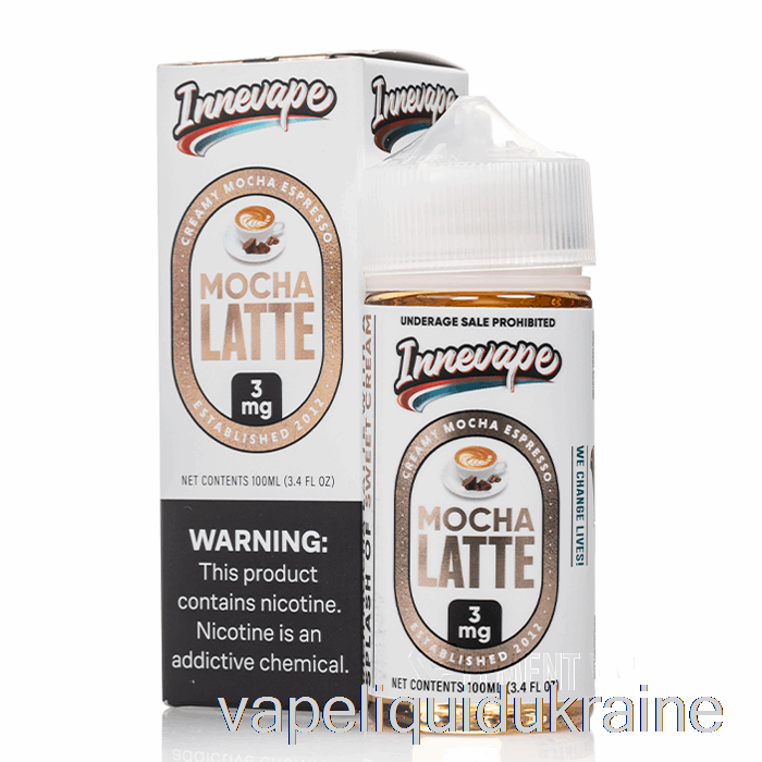 Vape Liquid Ukraine Mocha Latte - Innevape - 100mL 6mg